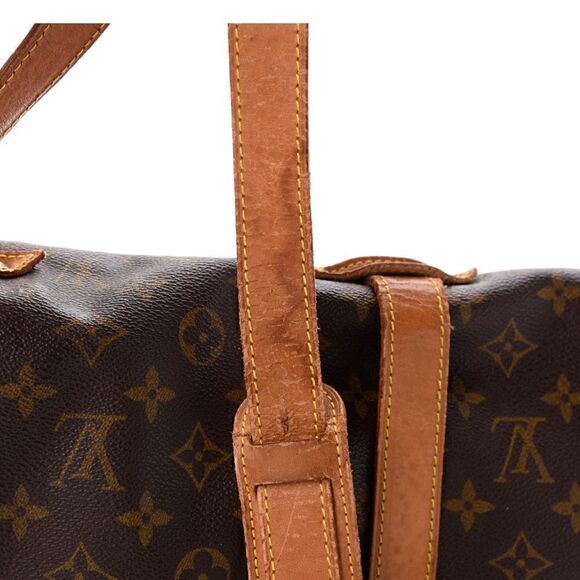 LOUIS VUITTON Classic Unisex Monogram Saumur 35 Cross Body bag Vintage 1992 - Picture 4 of 17